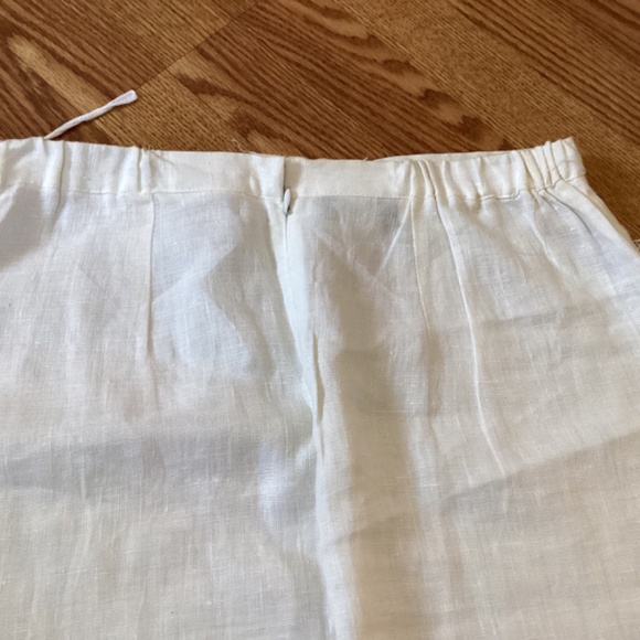 Industrie B.  Floral Embroidered Linen Maxi Skirt  Size XL - Picture 6 of 7